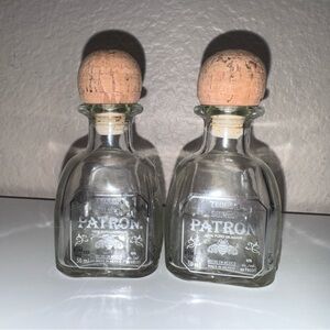 4 Pack Glass Patron empty shooters